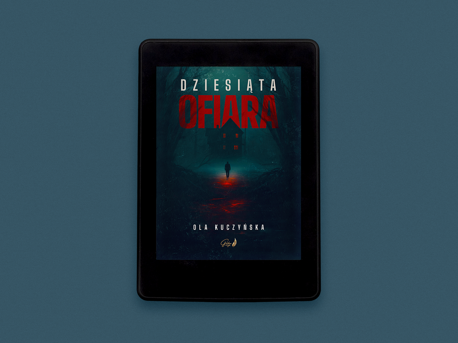 Okładka 10 Ofiara, thriller Golden Wings Anka Jot